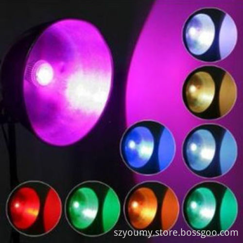 9W RGB LED Light Bulb with Remote Control, 100-240V AC
